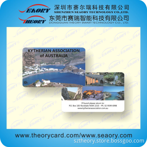 2013 High Quality Color Offset Printing Plastic Card/Membership Card